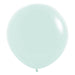 HouseParti Wholesalers 24 Inch (3pk) Pastel Matte Green Balloons