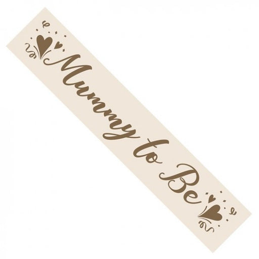 Mummy to Be Sash - Cream