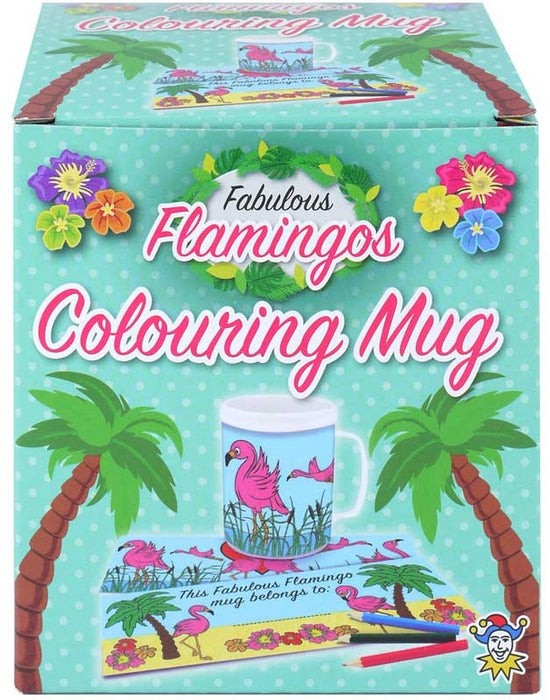 Flamingo Colouring Mug 