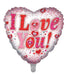 I Love You 18" Foil Heart Balloon